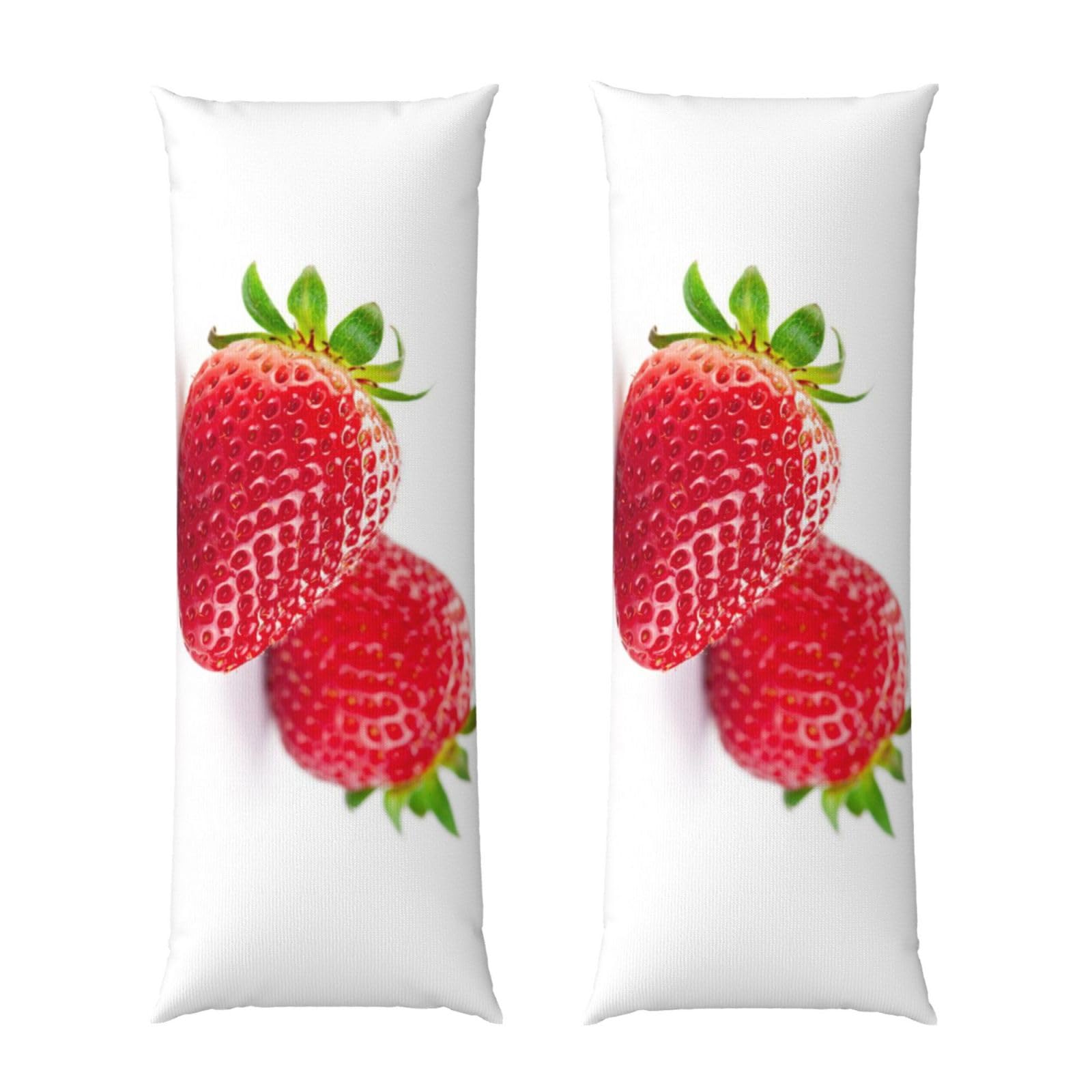 Taie d'oreiller rectangulaire fraise pour de douces nuits