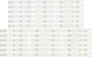 KEIOMI 12Pcs/Set LED Strip 49VLE6523BL 49VLE6524 49GFB6621 49VLE6629BR 49VLE6625BP Fit for Samsung 2015ARC490_3228_R05 L06 LM41-00176A led Backlight Strips