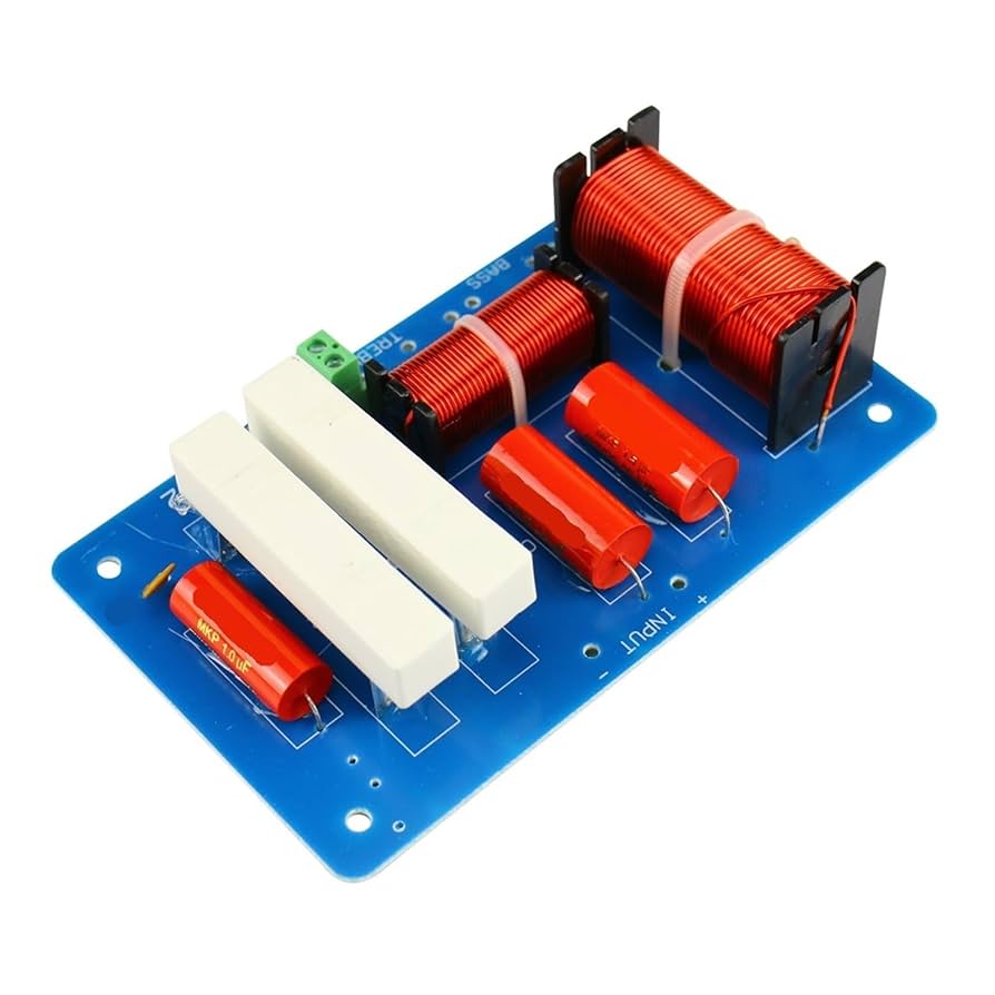 Amazon.com: DEBLAN 2 Way Crossover Treble+Dual Bass Stage