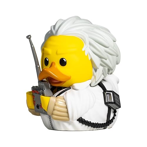 TUBBZ Caja Edición: Back to The Future - Doc Brown Figura Coleccionable de Pato de Goma Disfrazado