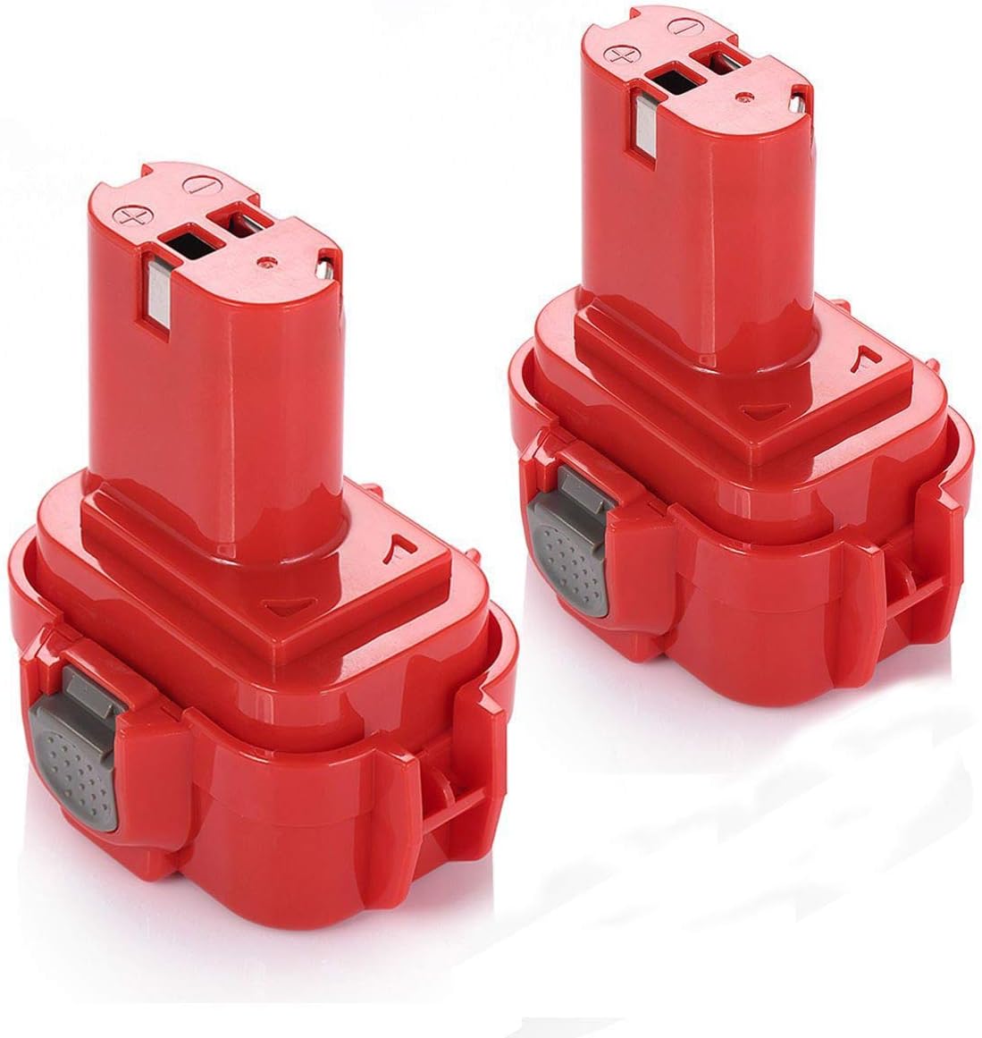 Powerextra Upgraded 9.6V 2000mAh Replacement Battery for MAKITA 9120 9122 192595-8 192596-6 192638-6 193977-7 638344-4-2 (2 Pack)