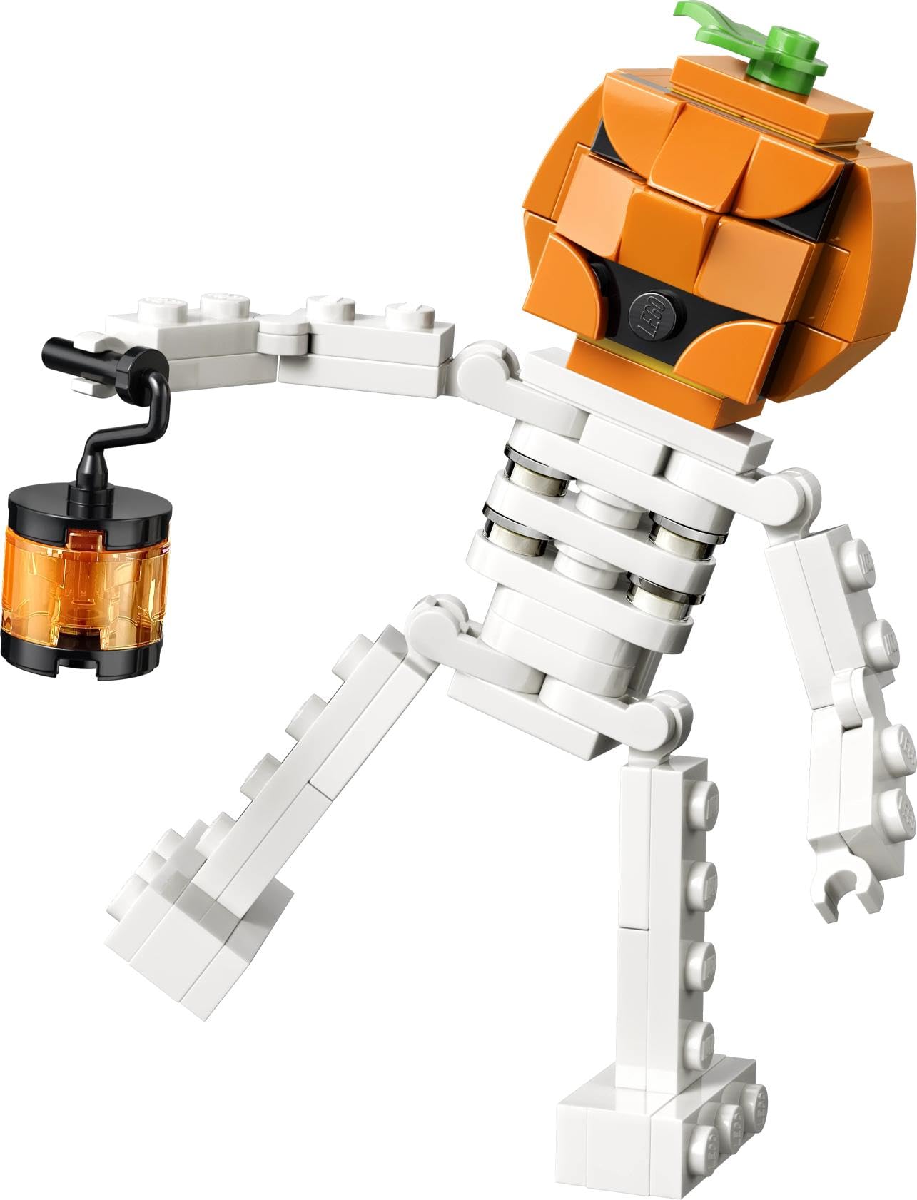 LEGO Creator Fun Halloween Skeleton Building Paperbag/Polybag Set, 30717, 71 Pieces, Ages 6+
