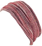 GURU SHOP Magic Hairband, Dread Wrap, Schlauchschal, Stirnband, Herren/Damen, Haarband Himbeerrot, Baumwolle, Size:One Size, Stirnbänder Alternative Bekleidung
