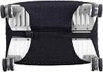 LEAFOREST Spandex Elastic Water Resistant Protective Travel Suitcase Cover Fits 19-32 Inch Black S