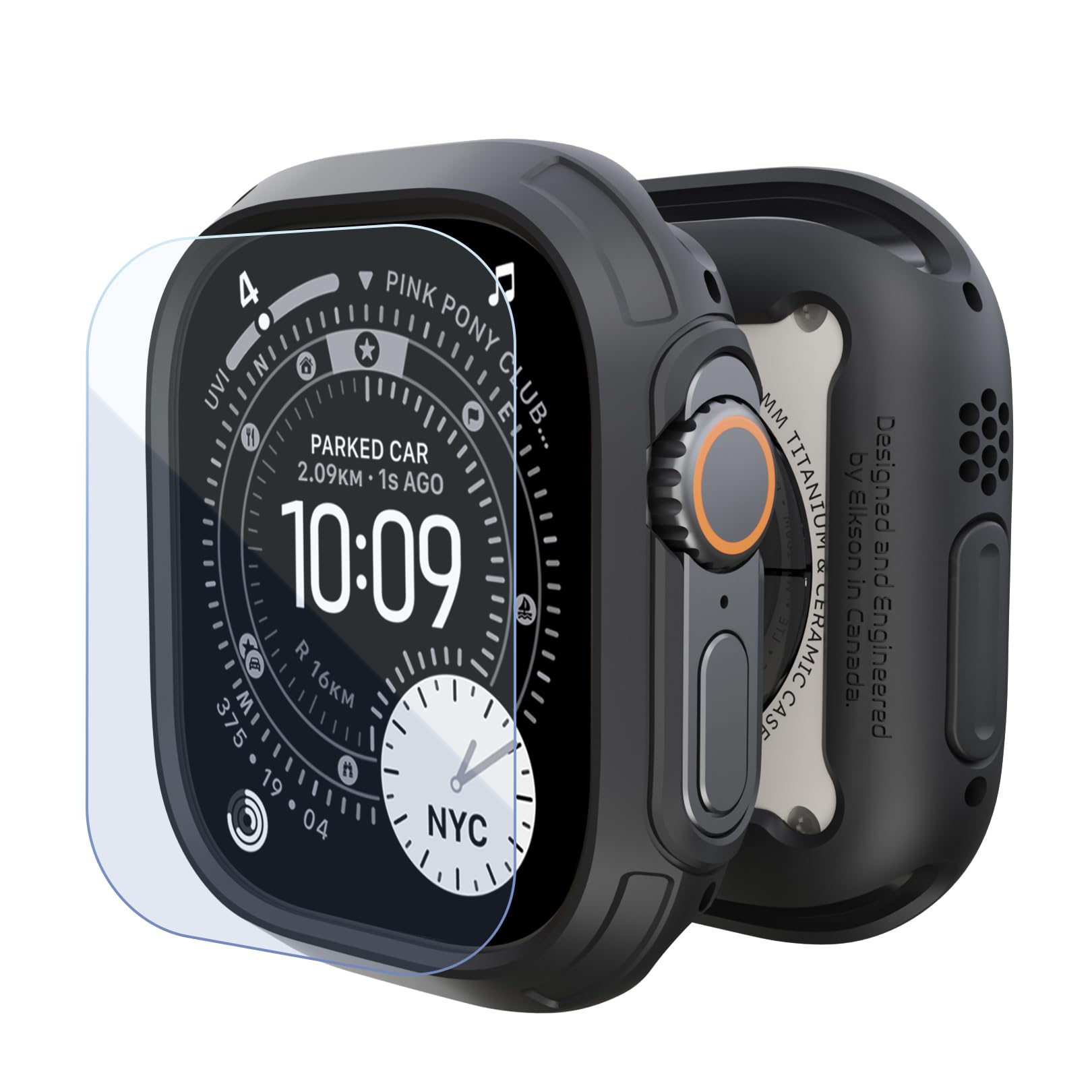 Amazon | Elkson Apple Watch Ultra 3/2/1 バンパーケース