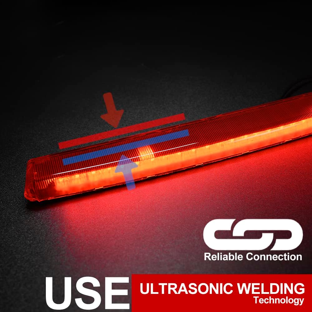 3rd Third Brake Light Car High Mounted 3Rd Third Brake Light Tail Light Stop Lamp Additional Brake Lamp For Nissan NV200 2010-2016