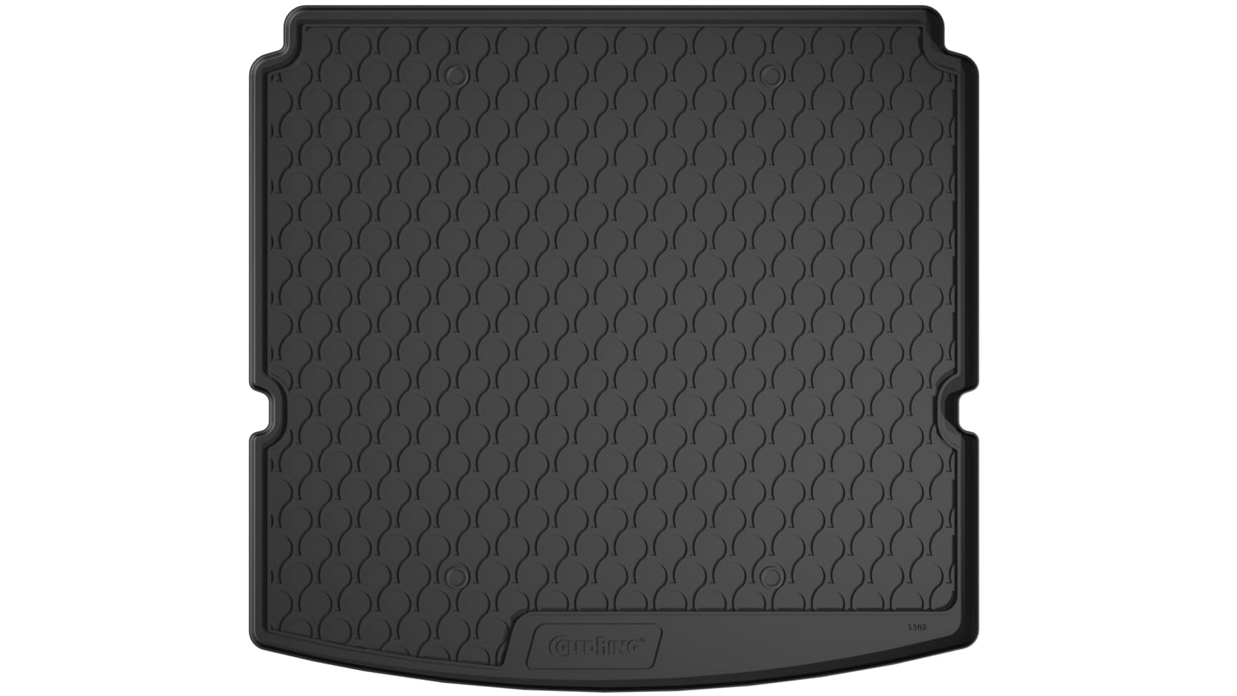 Gledring 1302 Rubbasol (guma) mata do bagażnika Ford Galaxy (7 osób) 2015, czarna