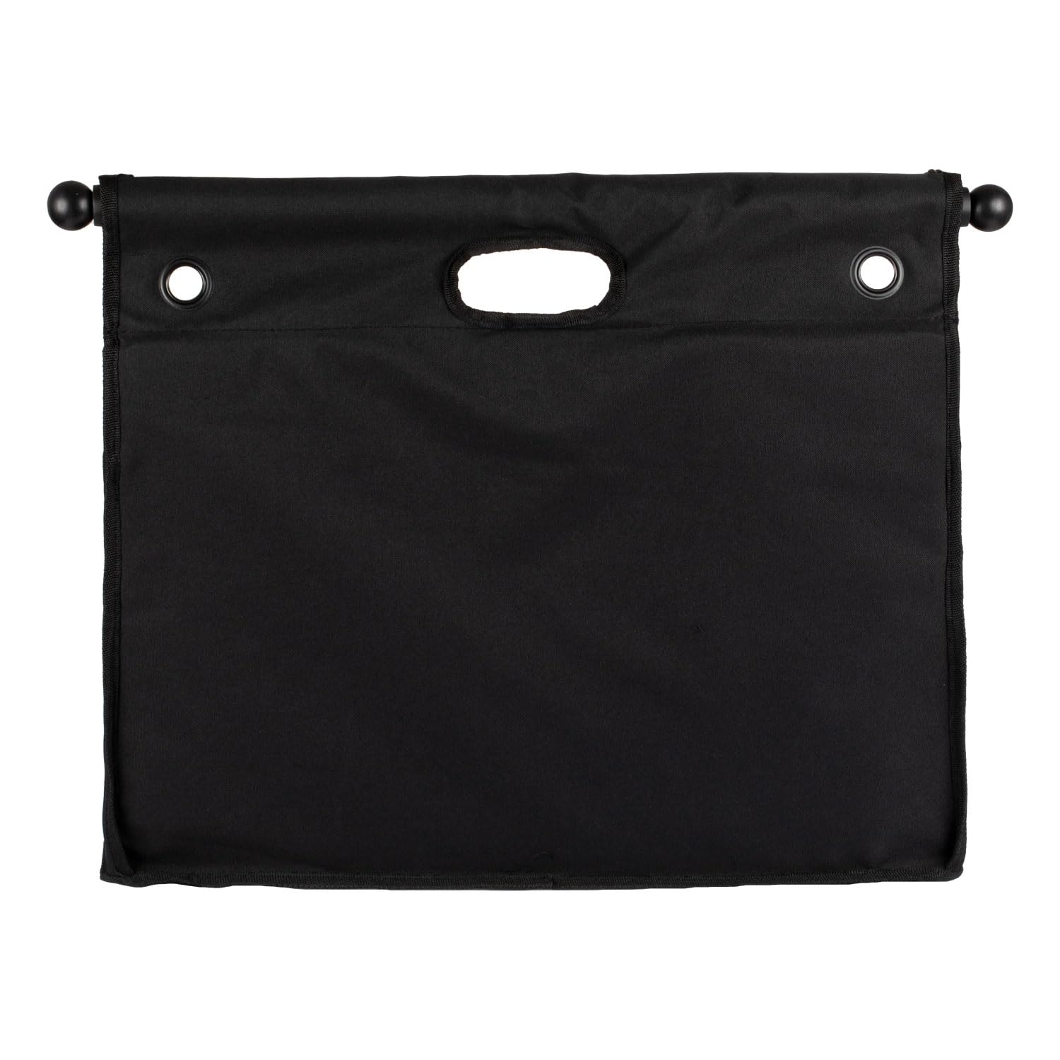 Borsa da Grooming con Barra di Supporto, Nera con Logo Giallo
