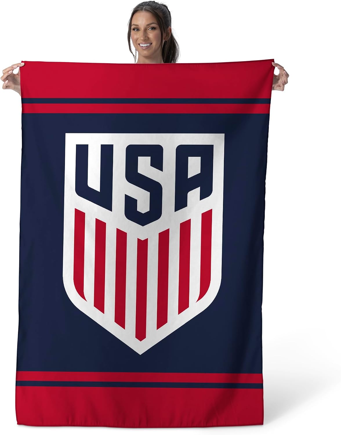 Northwest U.S. Soccer Printed Wall Hanging Tapestry, Woven Polyester Fabric, Decorative Fan Art