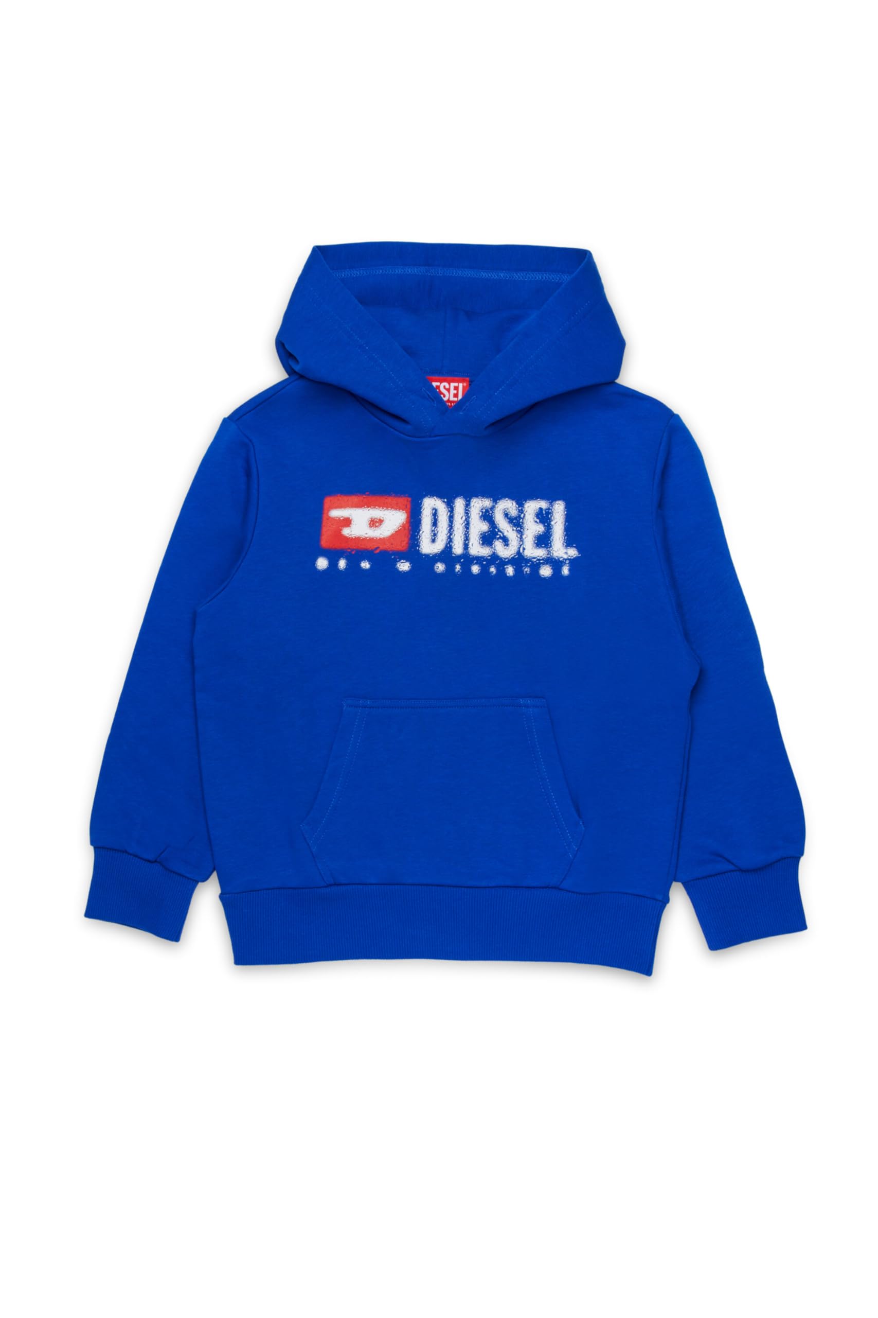 Boys' Hooded Sweatshirt With Denim Division Logo