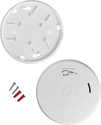 Miniatura 6 de First Alert BRK - Alarma combinada de humo y monóxido de carbono con diseño de perfil delgado, 1 unidad