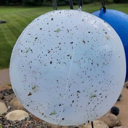 Miniatura 8 de Bola de repuesto de bola de ciervo, paquete de 6 unidades, sin olor, respetuosa con el medio ambiente, para morder moscas e insectos sin necesidad