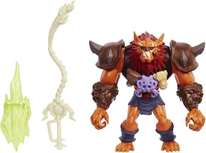 Masters of the Universe HDY36 – Beast Man Action-Figur mit Power Attacke und 2 Zubehörteilen, inspiriert von der MOTU Netflix Zeichentrickserie, Sammelspielzeug für Kinder ab 4 Jahren und älter