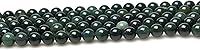 Vista 182 de MJDCB Natural Multicolor Volcanic Lava Stone Round Loose Stone Beads DIY for Jewelry Bracelet Making 15" (6mm, White)