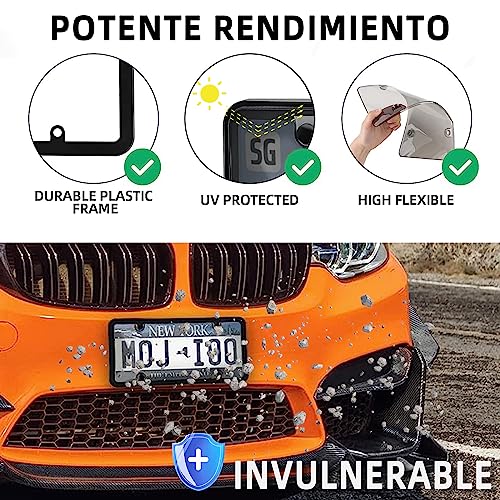 Viaje Y Protección, Automotive Parts and Accessories portaplacas Marca EKEJLI (2)