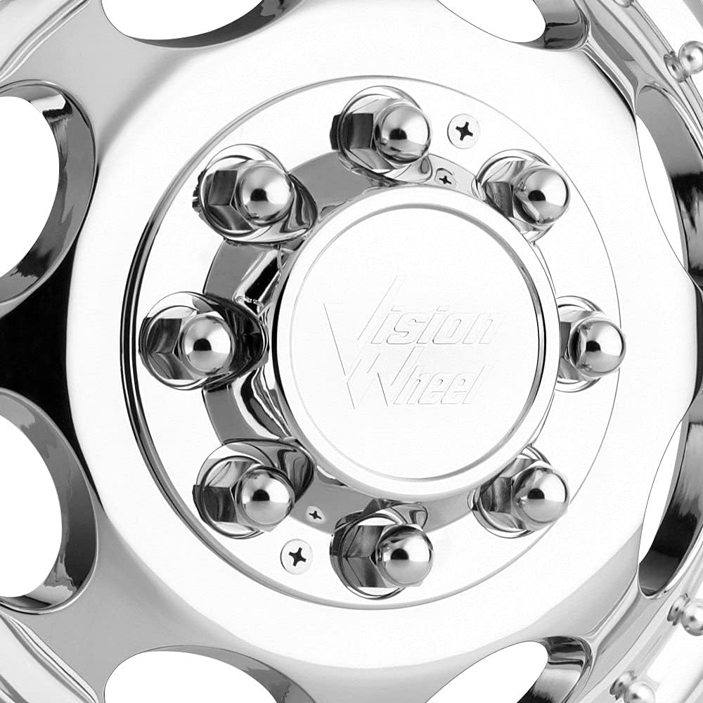 Vision 181 Hauler Dually Rear 19.5x6.75 8x6.5" Chrome Wheel Rim 19.5" Inch