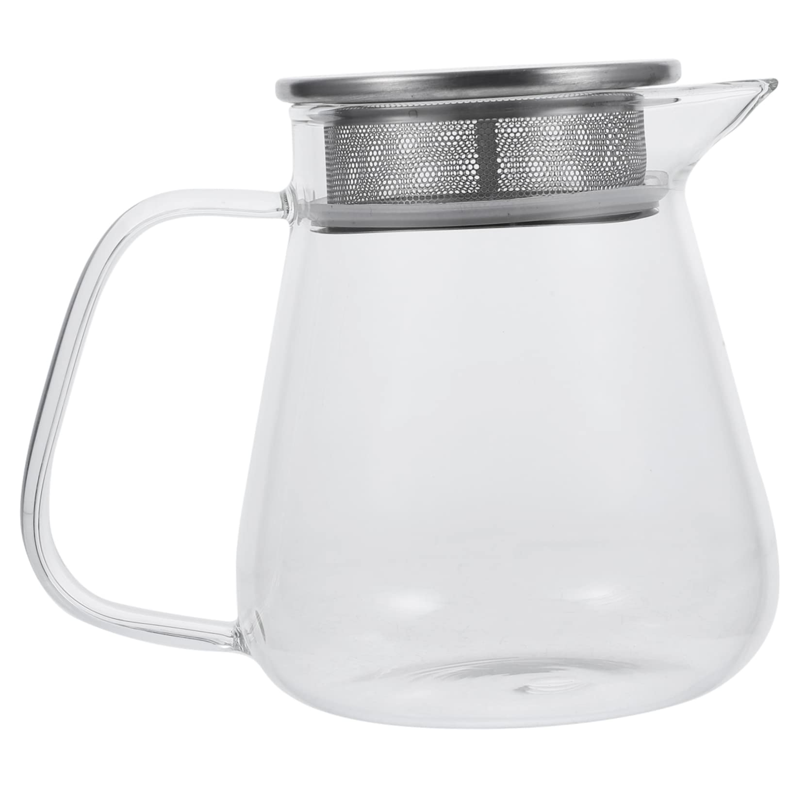 Théière verre borosilicate infuseur portable pour thé tisane petite théière maison