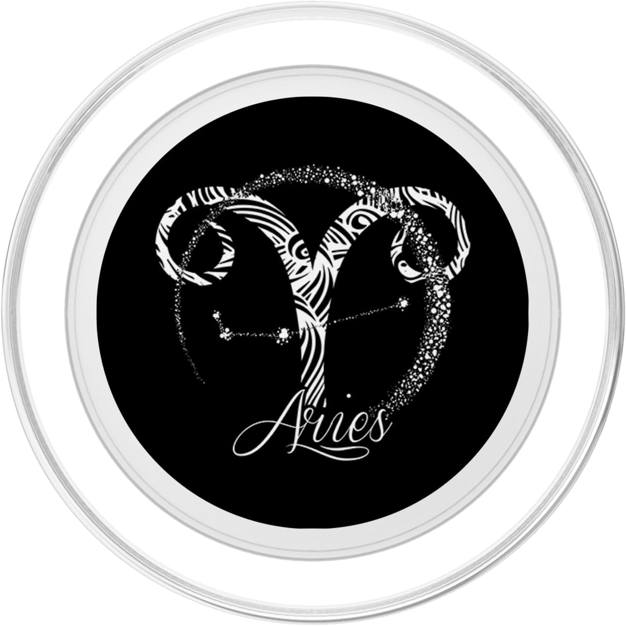 Aries Zodiac Sign March April Birthday Gift Phone Stand PopSockets MagSafe PopGrip for iPhone