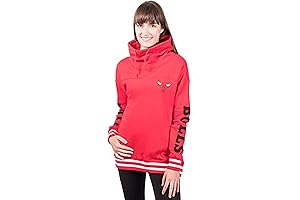 Ultra Game Women's NBA Super Soft Pullover Hoodie Funnel Sweatshirt