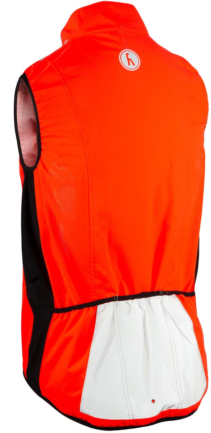 CHALECO WOWOW HARDKNOTT C/REFLECT.BLANCO/ROJO T.S
