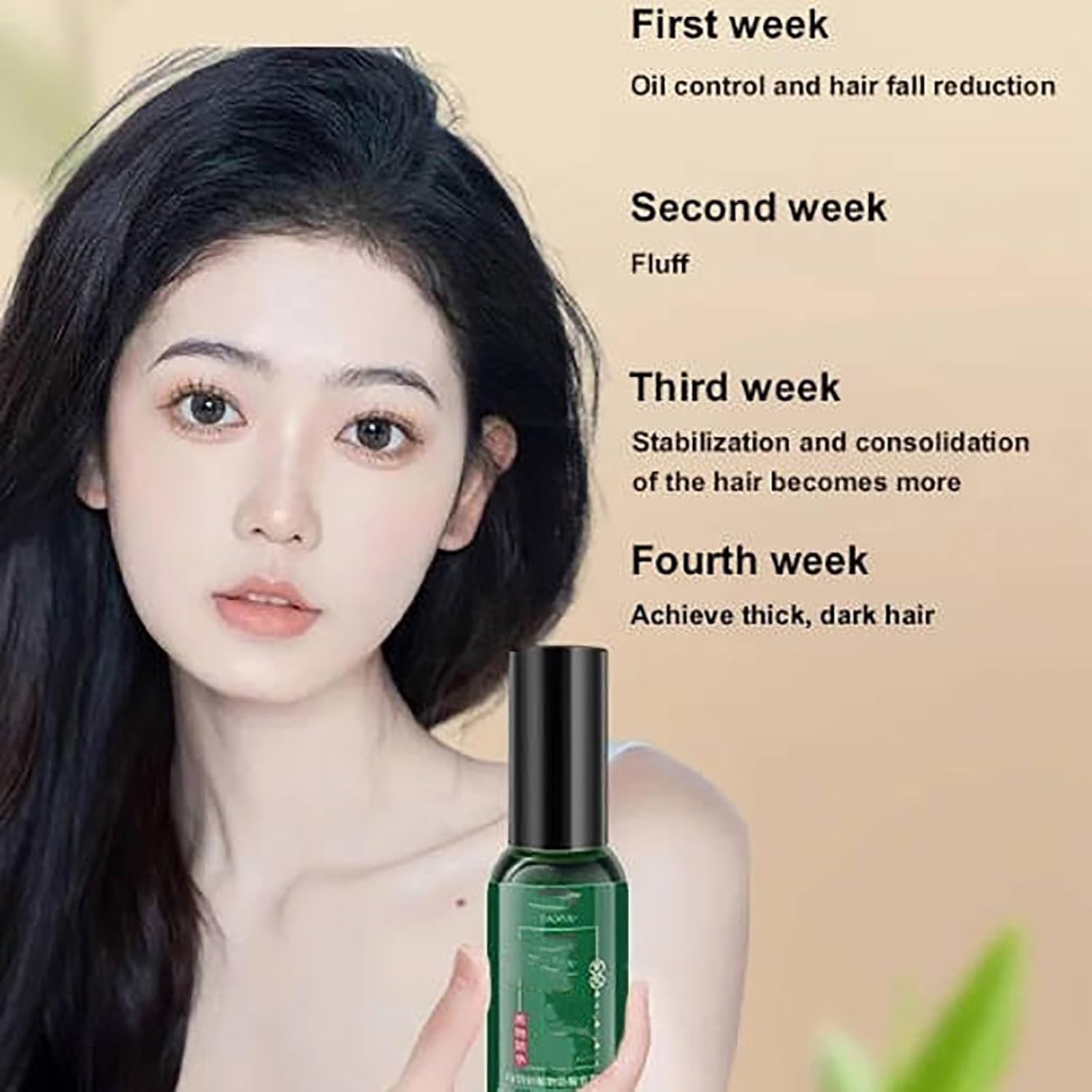 Yaopin Soluzione Anti-Perdita Di Capelli E Crescita Dei Capelli, Pianta Yaopin Anti-Striping Hair Dew, Balsamo Per Capelli Yaopin Anti-Perdita Di Capelli, Siero Per La Cura Dei Capelli Alle Erbe,3PCS