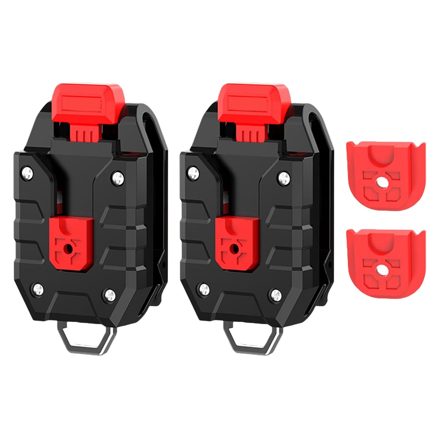 Duty Measuring Tape Attachment with Quick Connecting Feature Reinforced and Metal Materials Tool Belt Addition