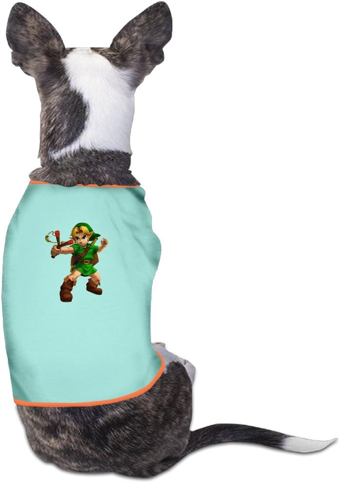 Sosoul Legend Game Figure Geek T-Shirt For Dog Size S SkyBlue