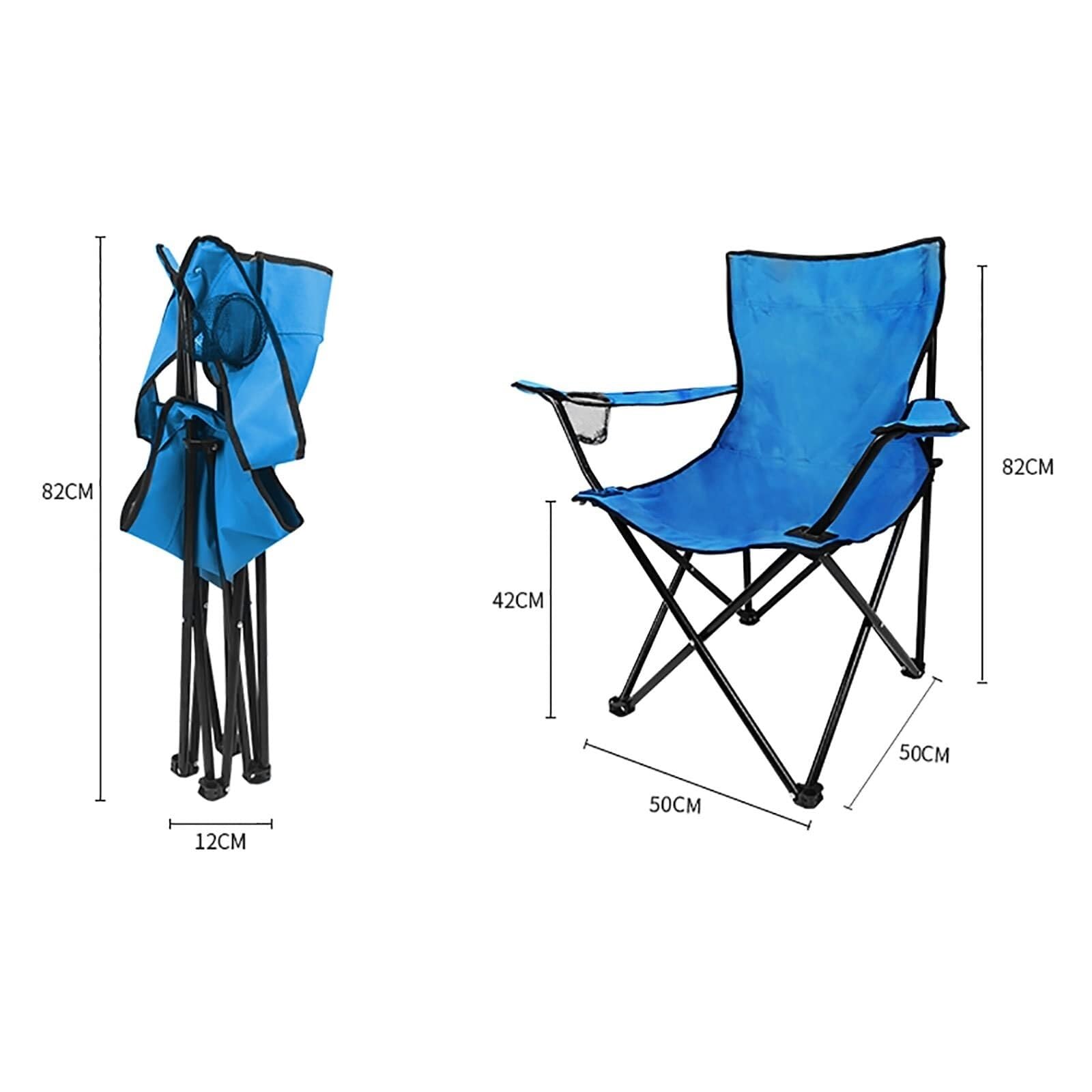 折りたたみチェア　アウトドア　キャンプ　スチール製 アウトドア用スチール製折りたたみ椅子 H=34cm : SUZUKIMOKOJO