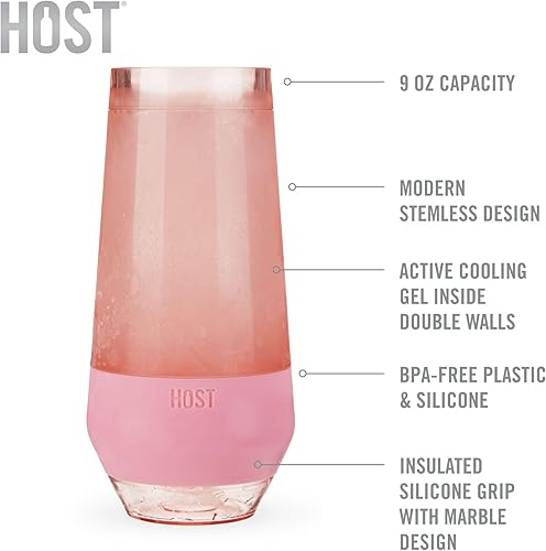 Host Freeze XL Wine Glass Cooling Cup - Thumbnail 2