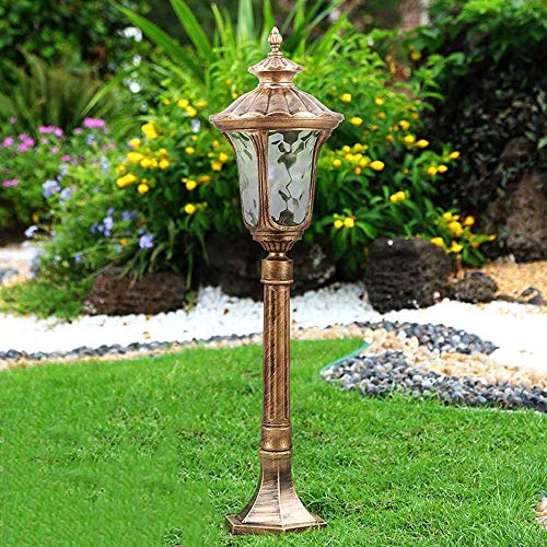 Éclairage de pilier de chemin en aluminium moulé lampadaire E27 - 5
