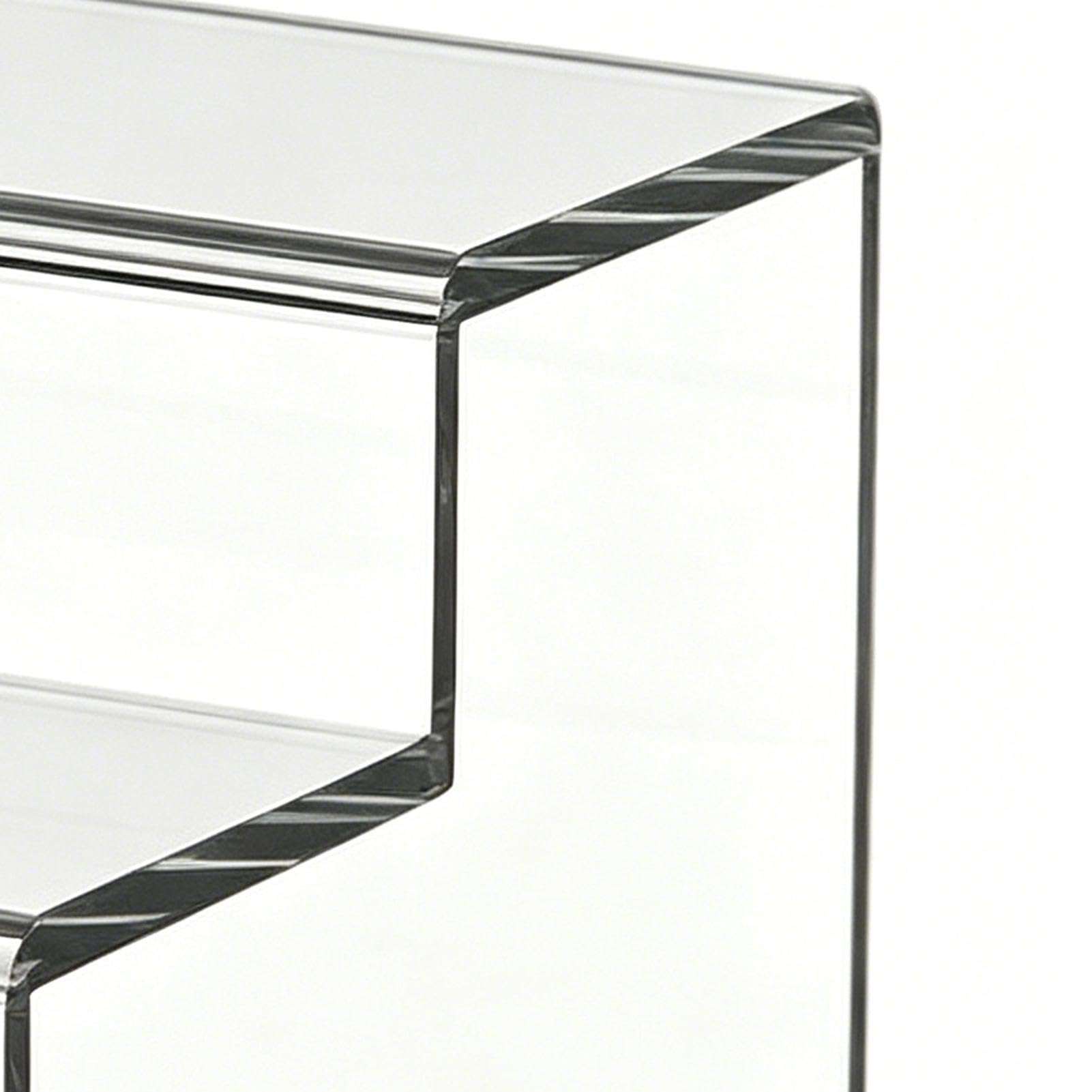 Genérico Organizador para Latas 3 Niveles Expandible con Asas | Estante Dispensador de Latas Apilable Transparente Cocina, Encimera, Hogar, Restaurante, Condimentos, Maquillaje