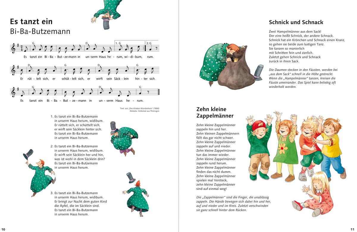Lieder, Reime, Fingerspiele
