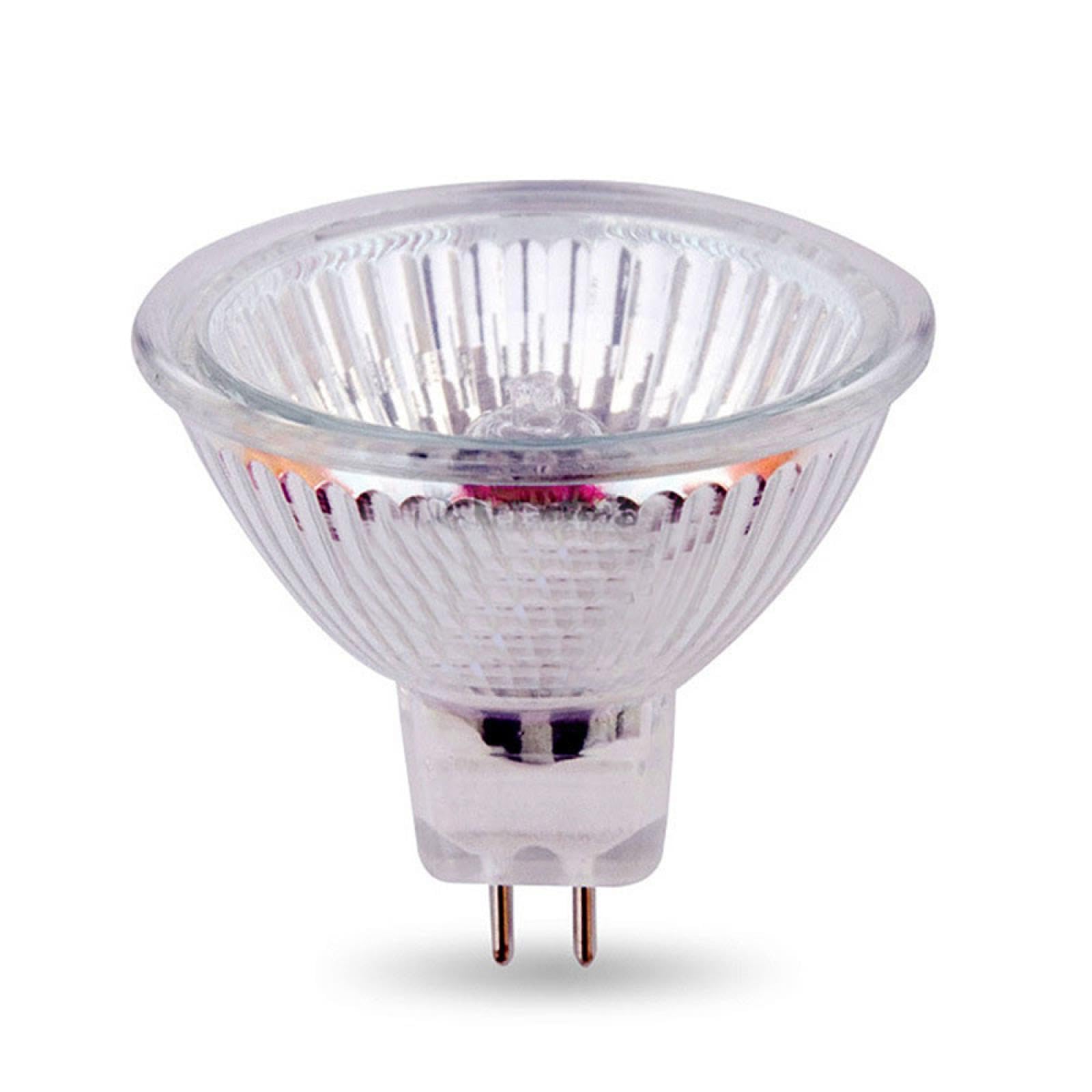 Ampoule Réflecteur MR16 24V 10W MR16 Ampoules Halogènes 2 Broches Gu5.3 Culot Bi-Pin Spot Halogène MR16 50W 24V Dimmable 10Pc 50W