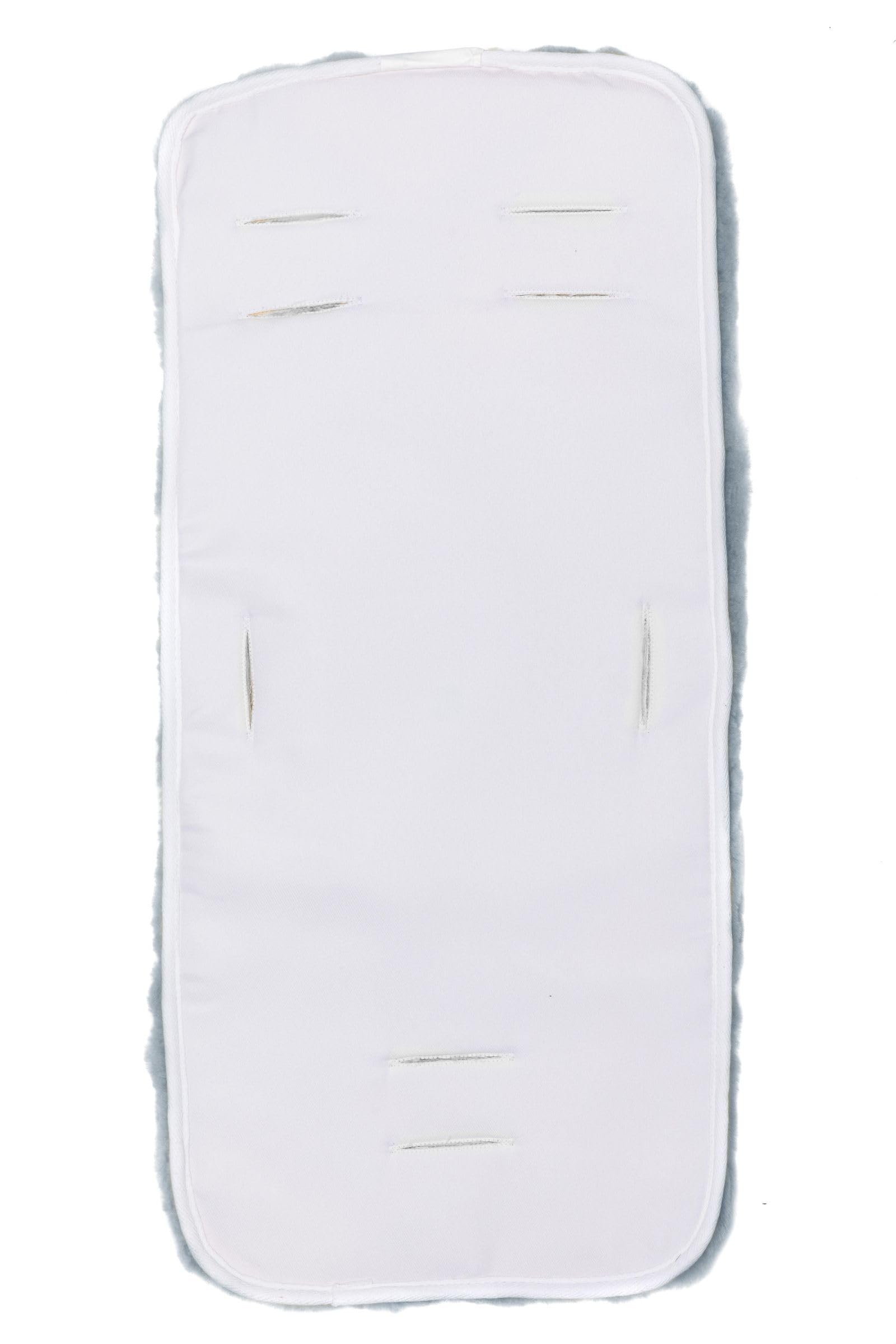 Fillikid Inserto in pelliccia di agnello per ovetti e passeggini, 33,5 x 73 cm, grigio
