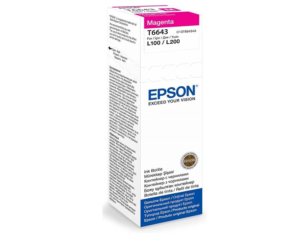 Epson T6643 C13T664398 L100 Magenta Ink Bottle (B00X9KG5X4) Amazon Price History, Amazon Price Tracker