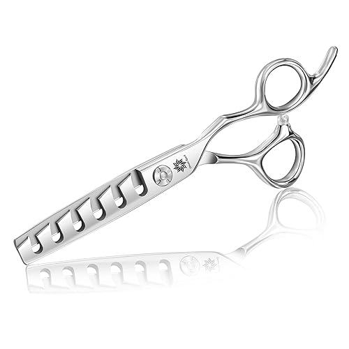 Dream Reach Professional 6 inch Hair Cutting Scissors, Japanese 440C Steel Thinning Shear for Men/Women Cutting for Salon/Barber/Home