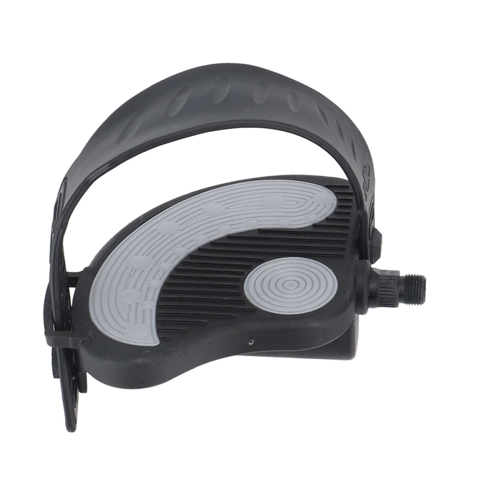 Creative-Idea Sangle De Pédale De Vélo Stationnaire, 30,5 X 3,5 Cm, Réglable Pour Exercices D'aérobic à Domicile, Salle De Sport, Noir