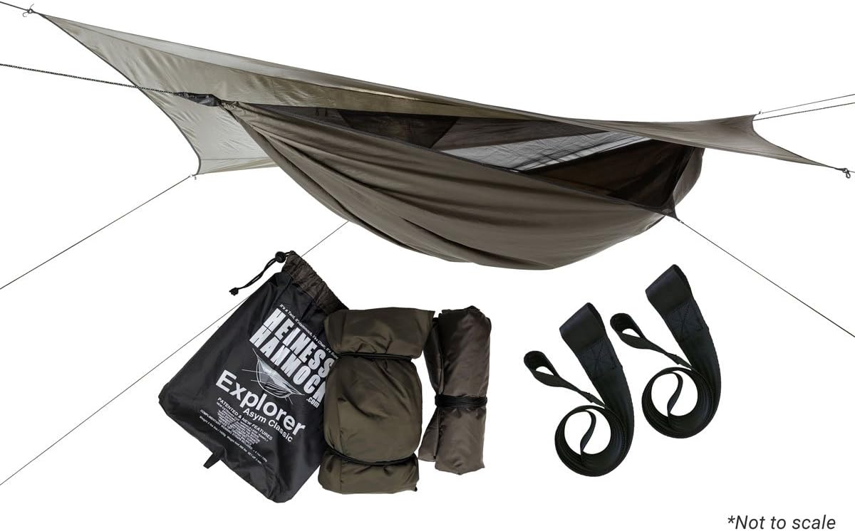 Hennessy Hammock - Explorer Deluxe Classic XL - Built Tough for Emergency Services