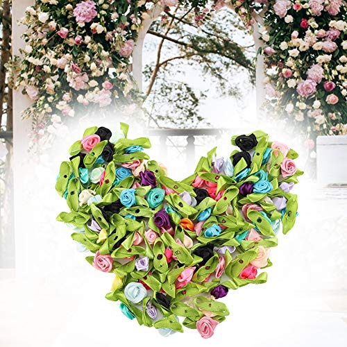 Flor artificial, 100 unidades de flor artificial faça você mesmo, para festa de banquetes em família