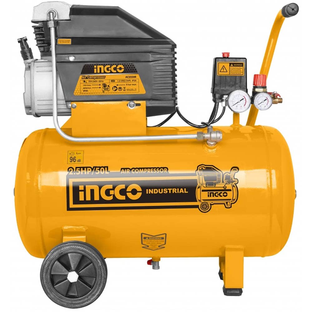 Ingco AC255081E 50 Liter Air Compressor