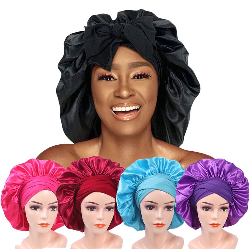 Custom Bonnets Custom Satin Hair Bonnet – Family First Designs LLC main image 4