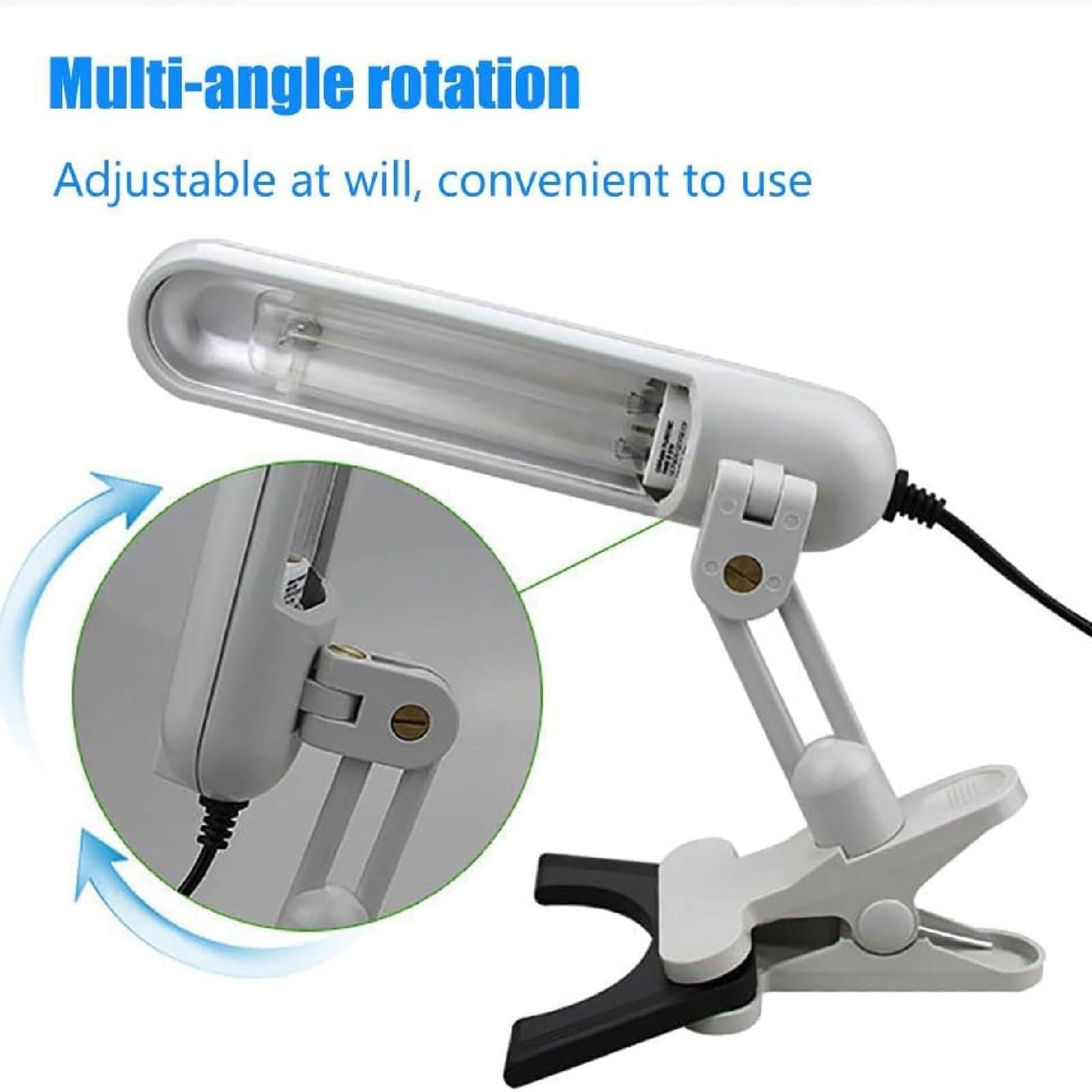 Lampada for fototerapia UVB portatile, rotazione multi-angolo/intervallo di irradiazione: 48 cm², con occhiali + timer, dispositivo for la cura della pelle a spettro stretto 311 for pelle, corpo, cuoi