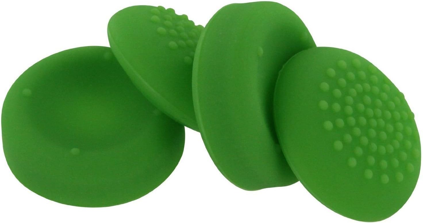 Assecure concave & Convex Soft Silicone Thumb Grips for Sony PS4. Analogu...