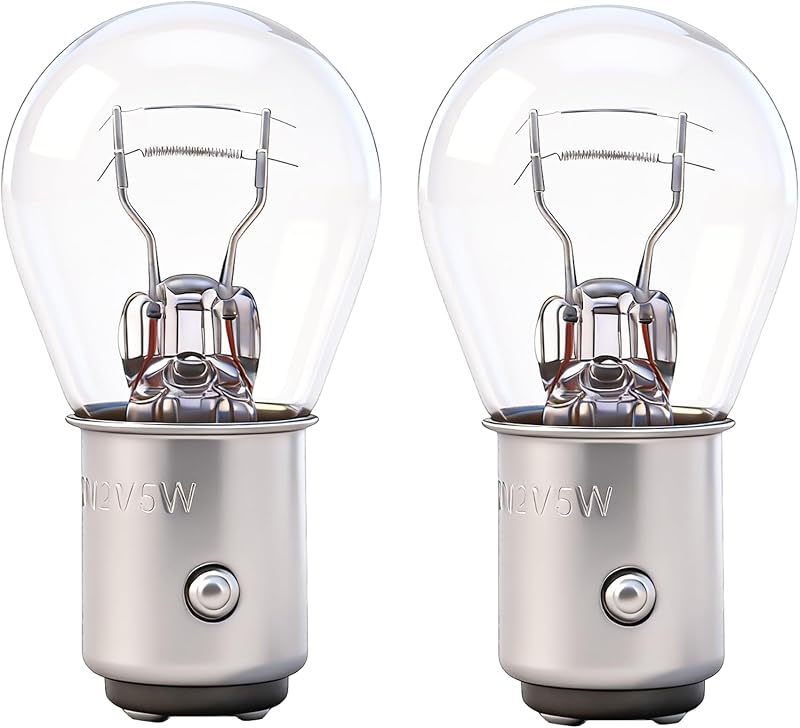 2 Pack 2357 Bulb 1157 2057 7528 Tail/Brake/Backup Long Life light Bulbs 2357NA 2357NALL 2357LL 12V 21/5W P21/5W Fit for Elantra Sonata Santa Fe Sorento Forte Optima Sportage.