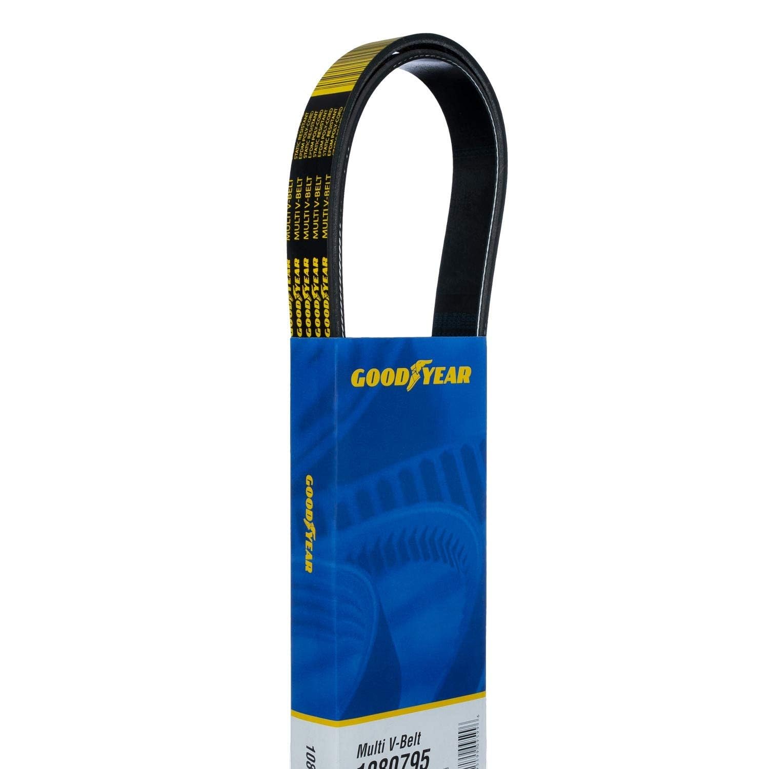 Goodyear Belts 1080408 Serpentine Belt, 8-Rib, 40.8" Length Serpentine Belt - 1080408