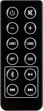 RC10E Replace Remote Control Work for Edifier R1280DB Bookshelf Speakers