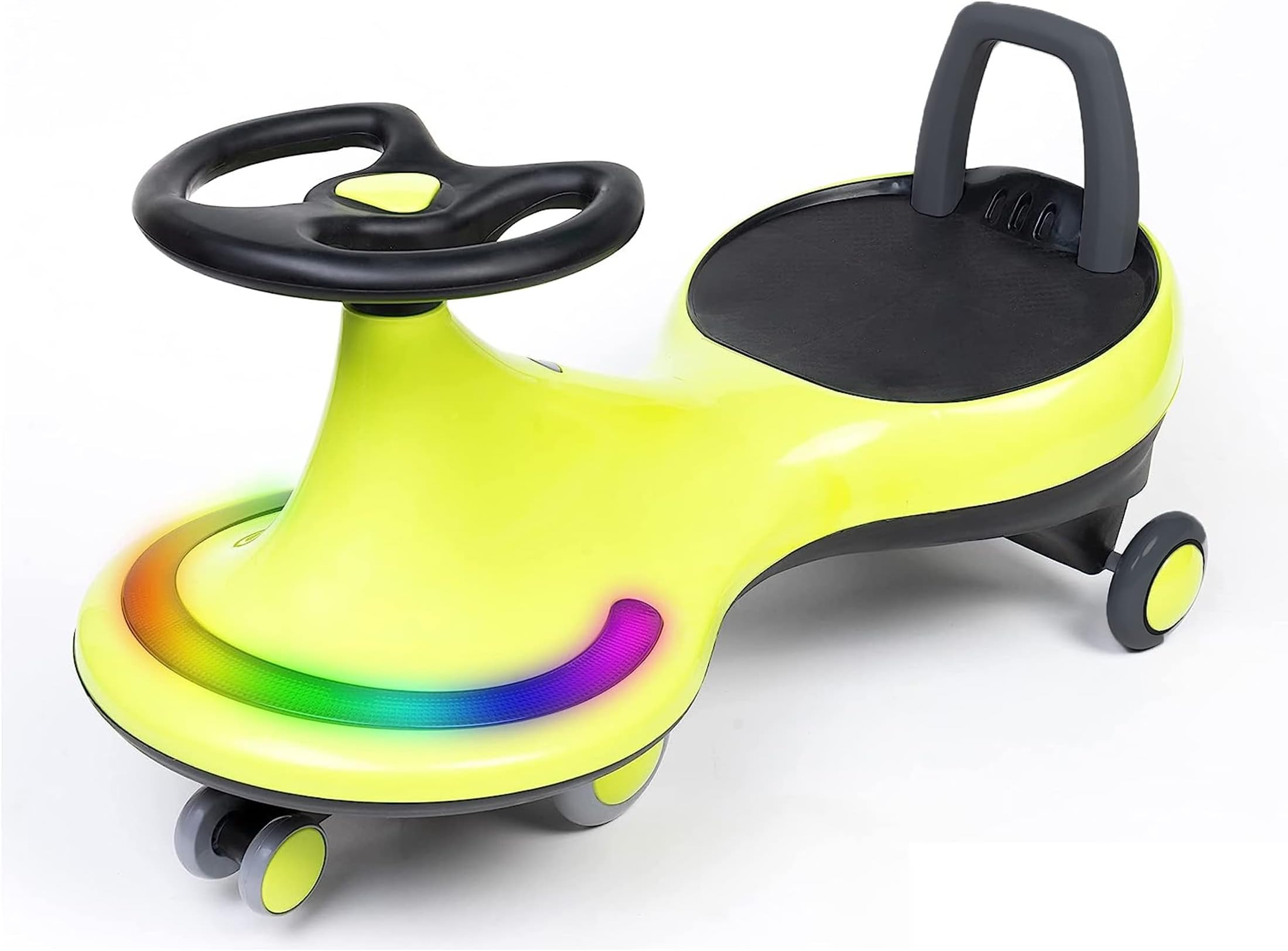 PANDAORIGINALSMusical with Lights Plasma car Ride On for Kids, Baby Car, Ride On Magic Car for Kids 2 to 8 Ys Boys Girls (Green Musical)