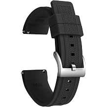 Watch Strap for Men 20mm Waterproof Dive Watch Band Sport Quick Release 22mm Soft Silicone Replacement Bands