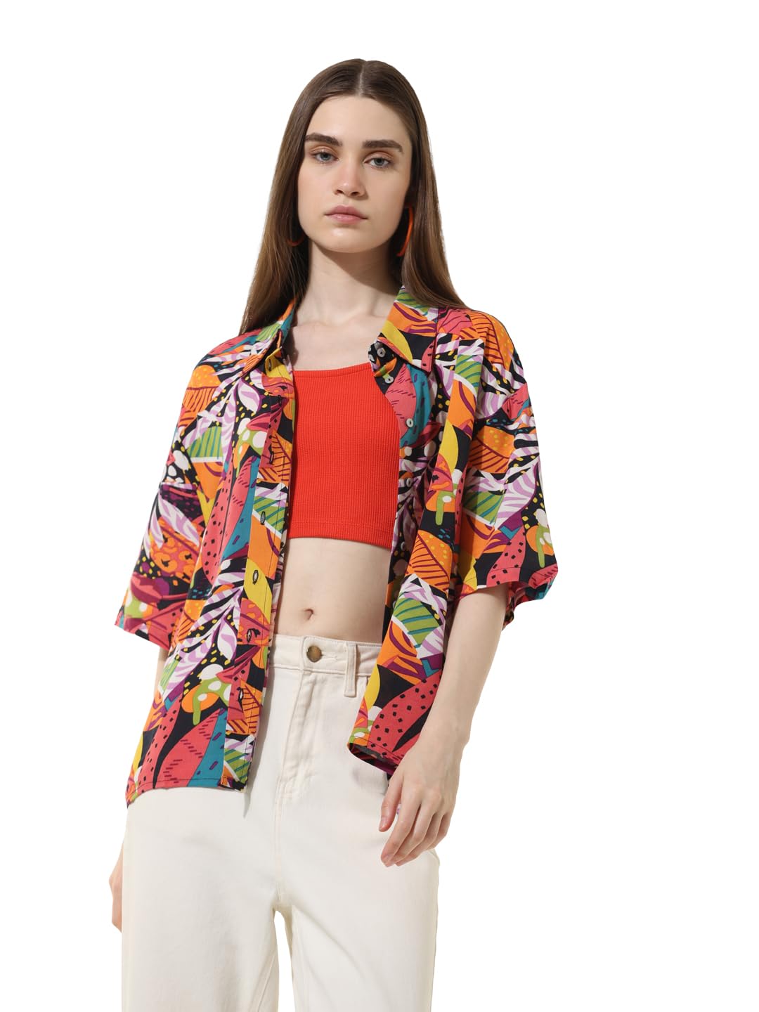 ONLY Women Floral Opaque Printed Oversized Casual Shirt - Review, Price and Buying Guide