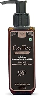 Coffee Face Wash For Exfoliates & Tan Remover...